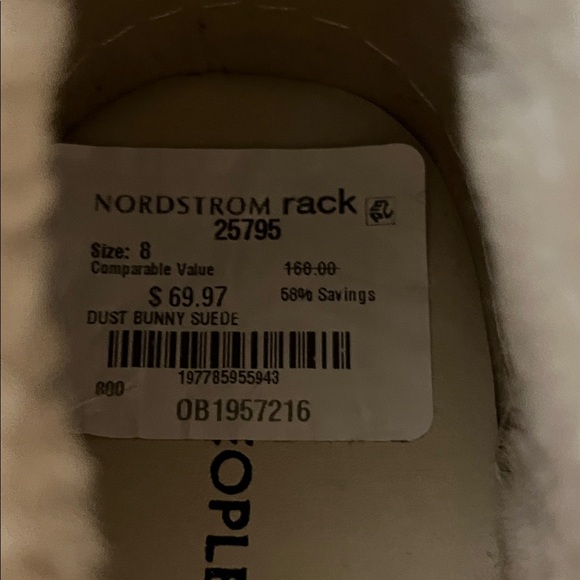 NWT Free People Snowdrop Genuine Shearling Boot - Picture 9 of 9